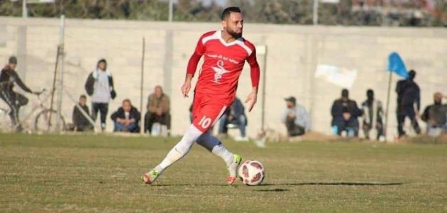 مقتل اللاعب مهند الليلي في غارة إسرائيلية بعد يوم من استقباله مولوده